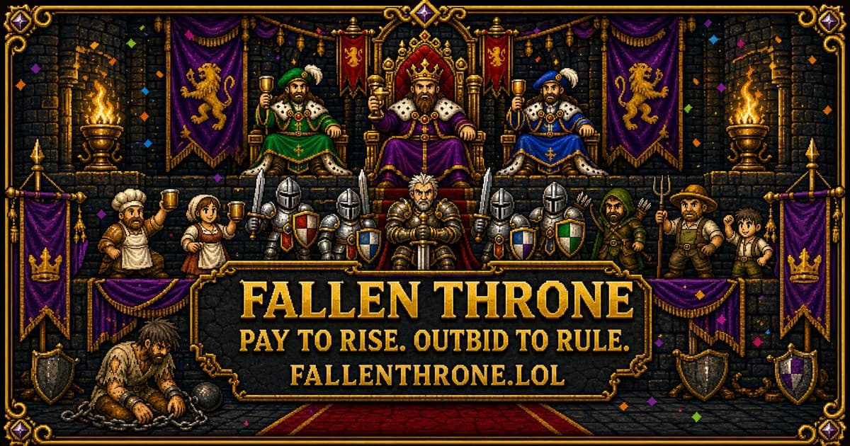Fallen Throne product interface